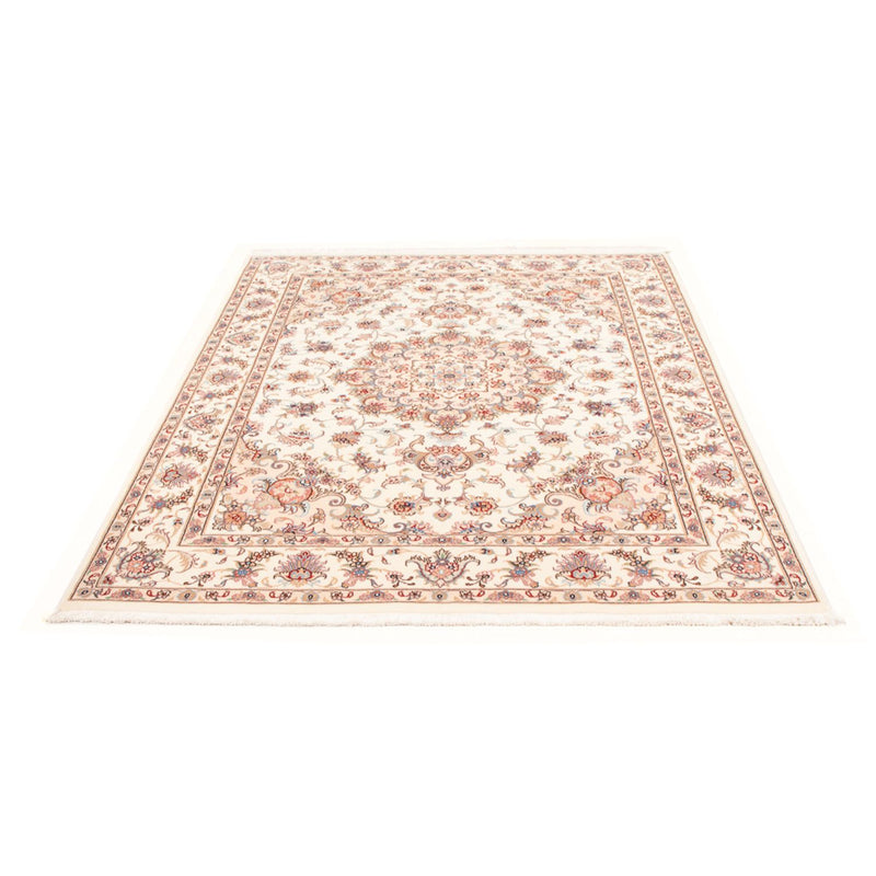 Perzisch tapijt - Tabriz - Royal - 194 x 148 cm - crème