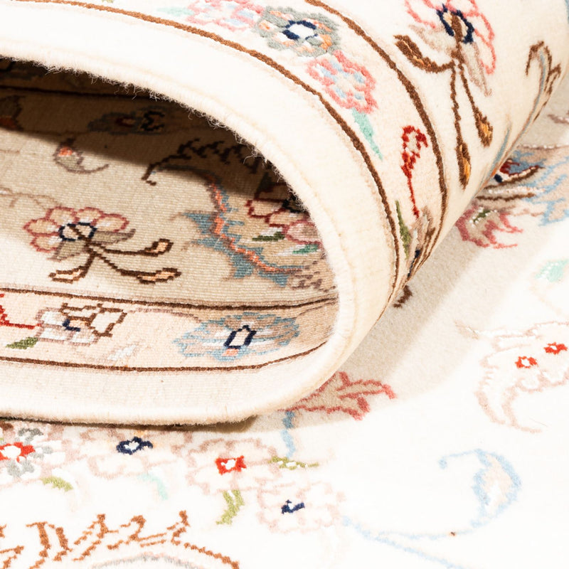 Perzisch tapijt - Tabriz - 203 x 148 cm - crème