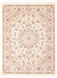 Perzisch tapijt - Tabriz - Royal - 203 x 150 cm - crème