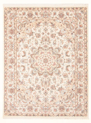 Perzisch tapijt - Tabriz - Royal - 203 x 150 cm - crème
