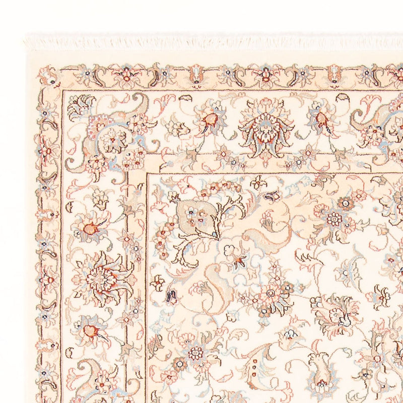 Perzisch tapijt - Tabriz - Royal - 203 x 150 cm - crème
