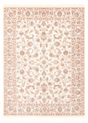 Perzisch tapijt - Tabriz - Royal - 205 x 148 cm - crème