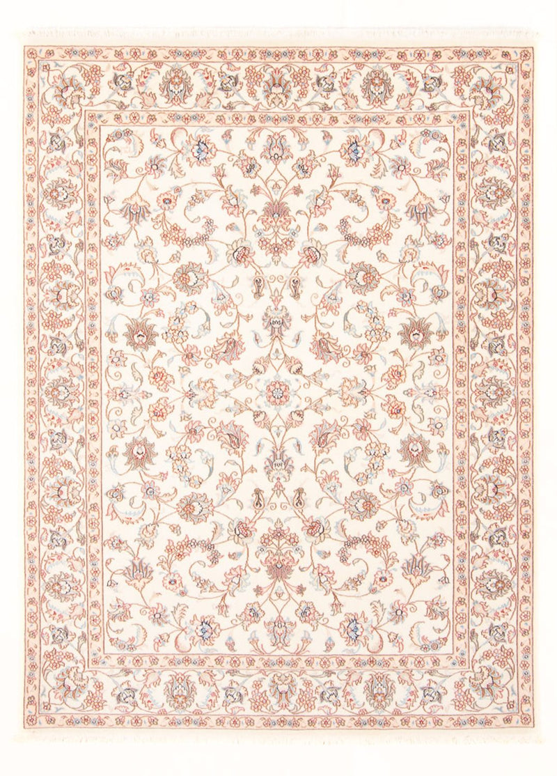 Perzisch tapijt - Tabriz - Royal - 205 x 148 cm - crème