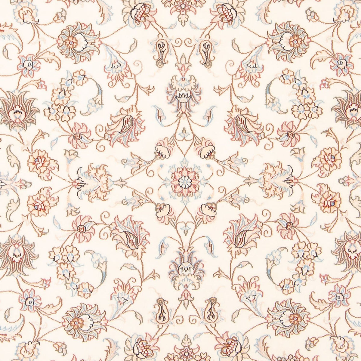 Perzisch tapijt - Tabriz - Royal - 205 x 148 cm - crème