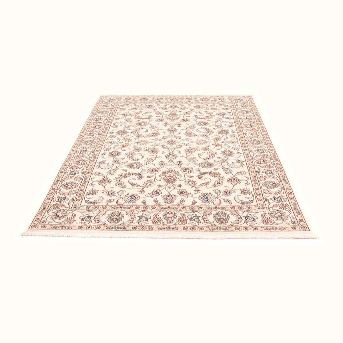 Perzisch tapijt - Tabriz - Royal - 205 x 148 cm - crème