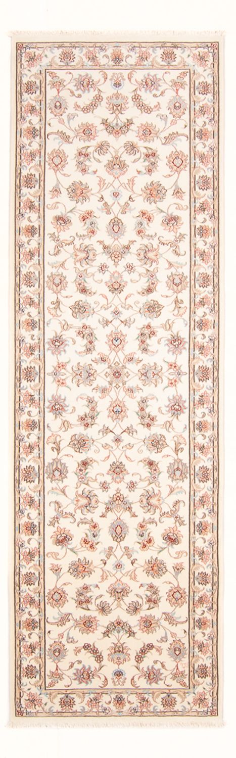 Loper Perzisch tapijt - Tabriz - Royal - 295 x 89 cm - crème