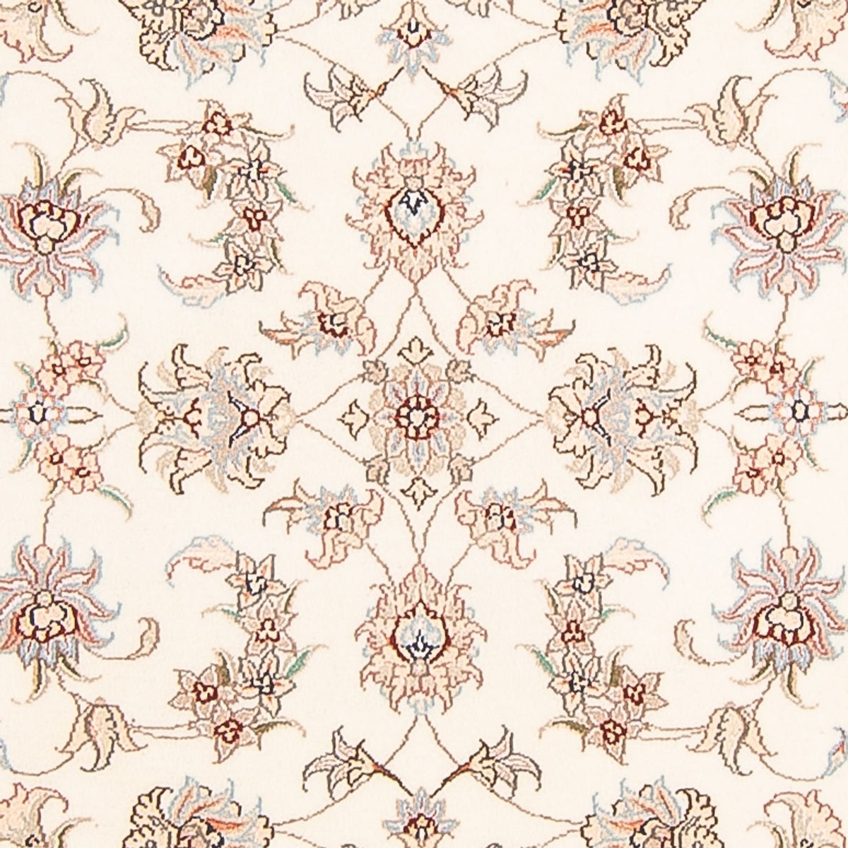 Loper Perzisch tapijt - Tabriz - Royal - 295 x 89 cm - crème