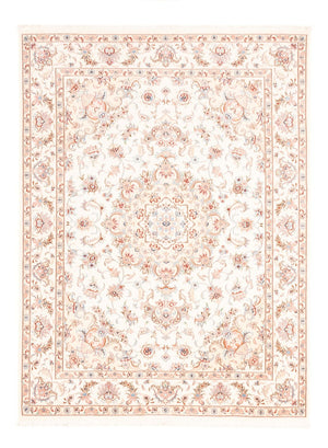 Perzisch tapijt - Tabriz - 195 x 149 cm - crème