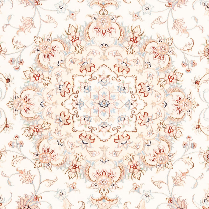 Perzisch tapijt - Tabriz - 195 x 149 cm - crème