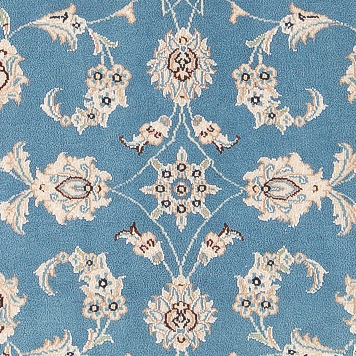 Perzisch tapijt - Nain - Premium - 120 x 80 cm - lichtblauw