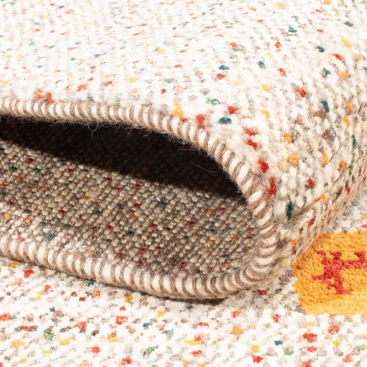 Gabbeh tapijt - Perzisch - 202 x 157 cm - natuur