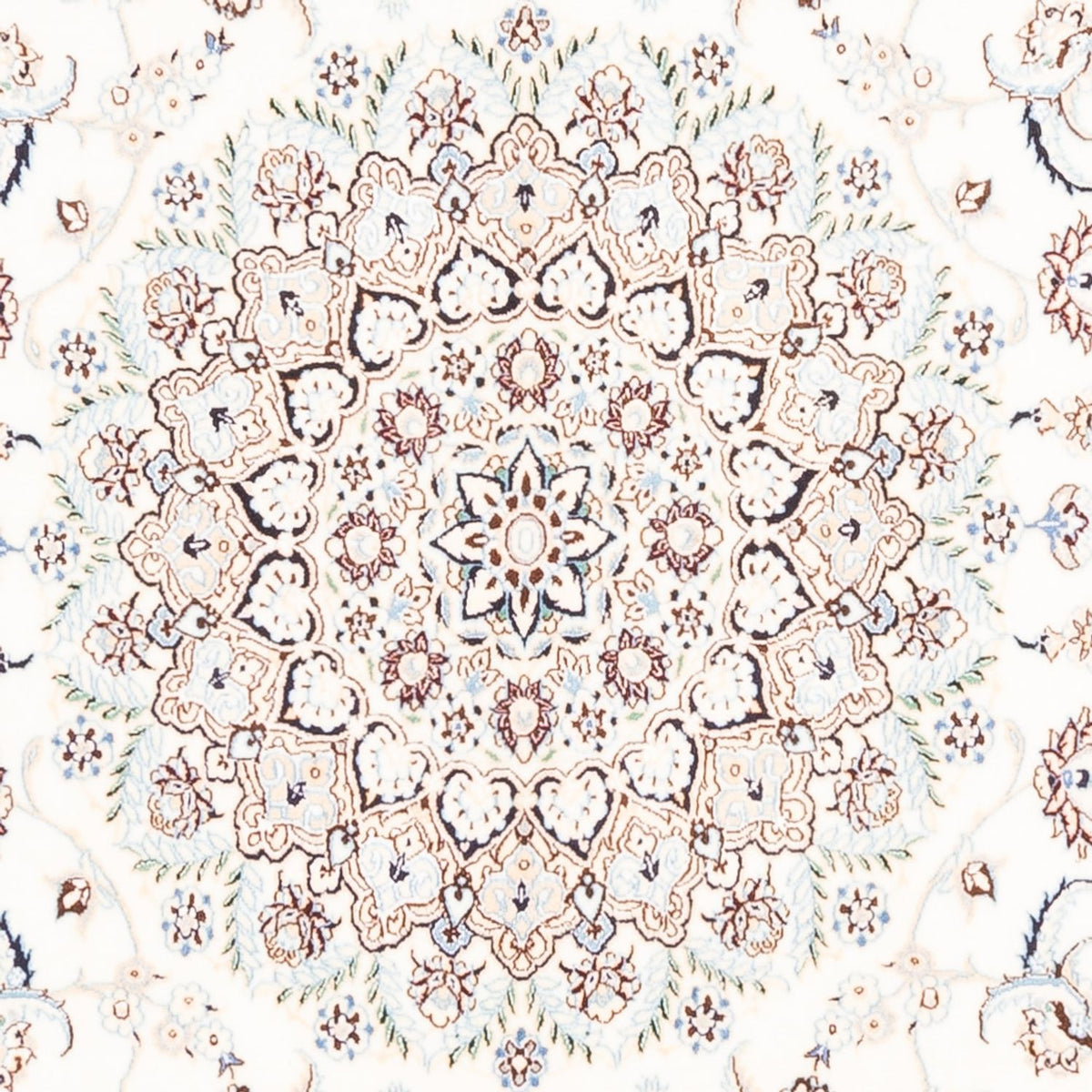 Perzisch tapijt - Nain - Premium - 255 x 204 cm - crème