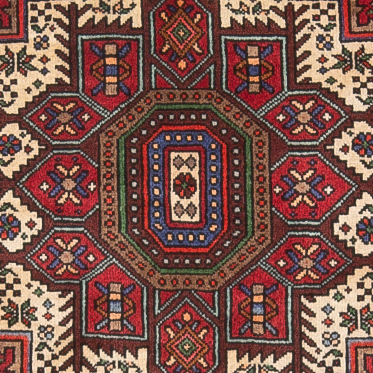 Perzisch Tapijt - Nomadisch - 122 x 77 cm - rood