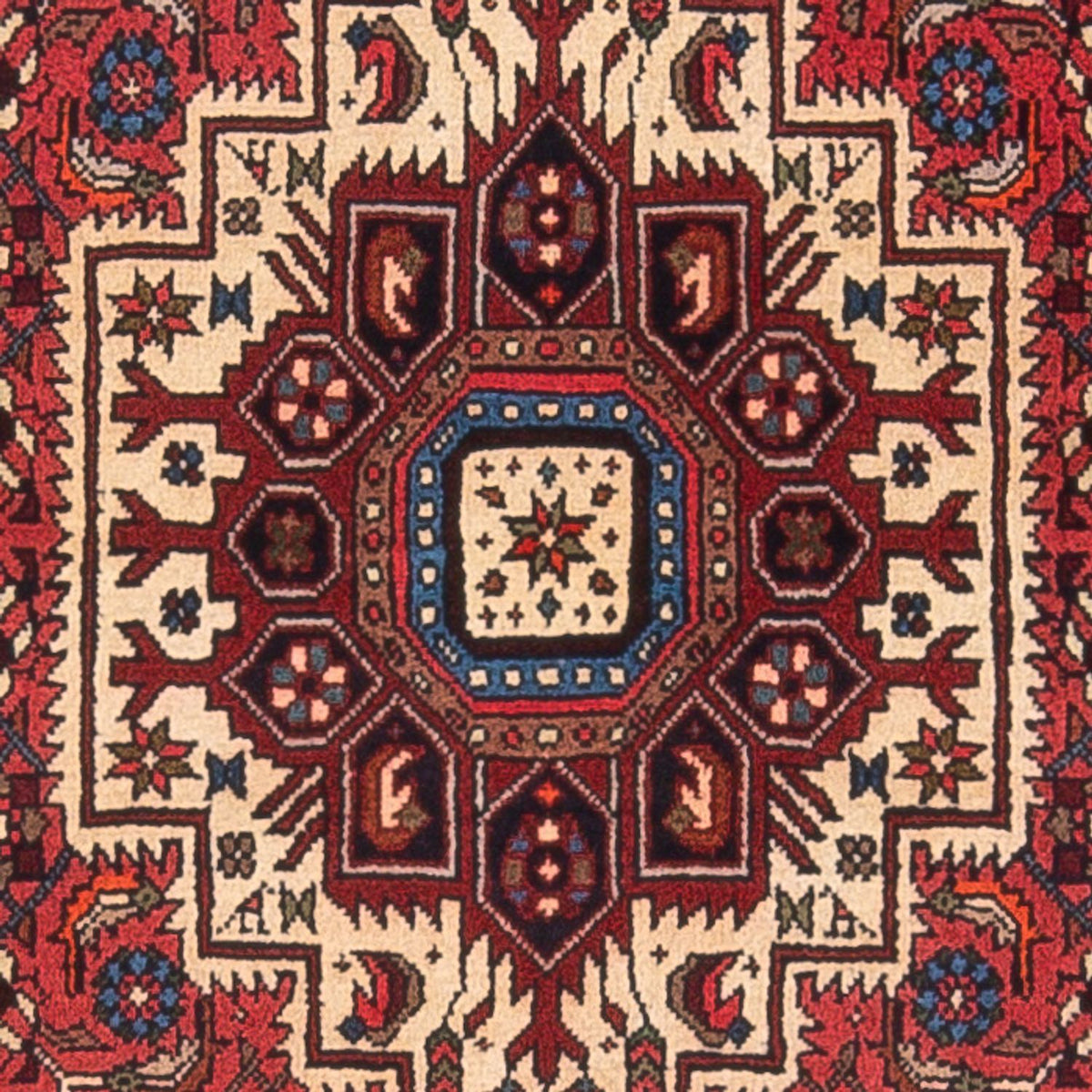 Perzisch Tapijt - Nomadisch - 124 x 77 cm - crème