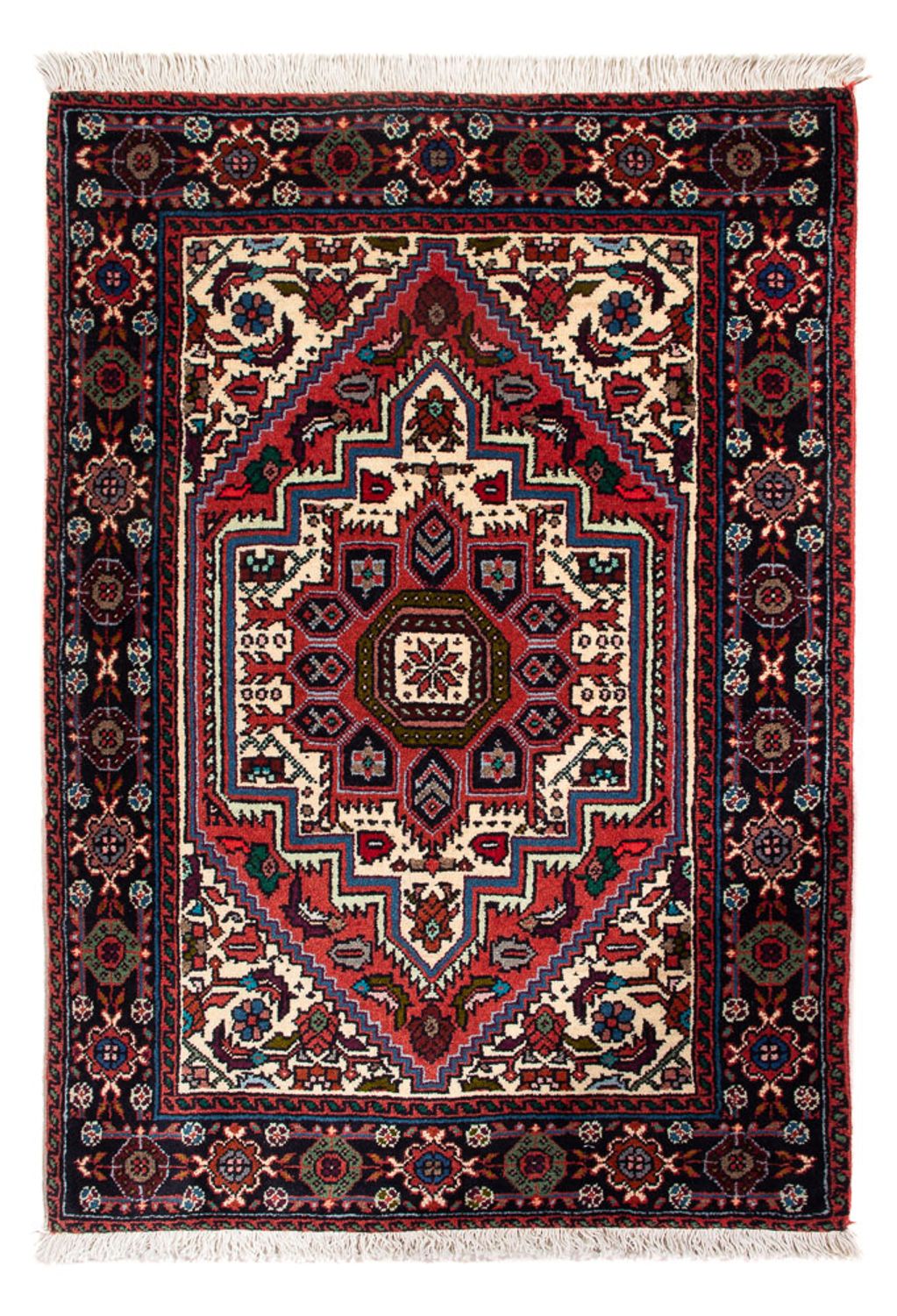 Perzisch Tapijt - Nomadisch - 90 x 60 cm - crème