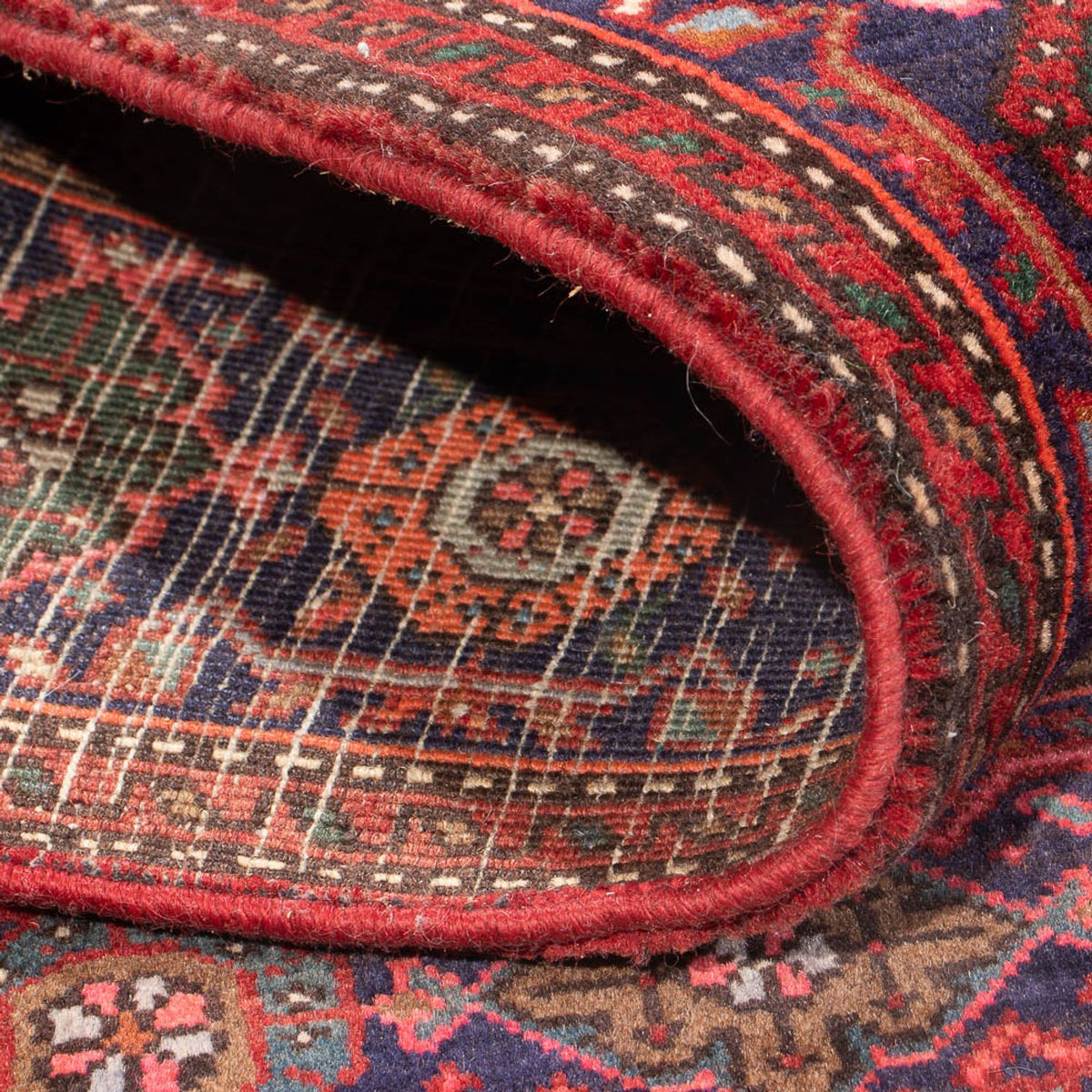 Perzisch Tapijt - Nomadisch - 125 x 78 cm - donkerrood