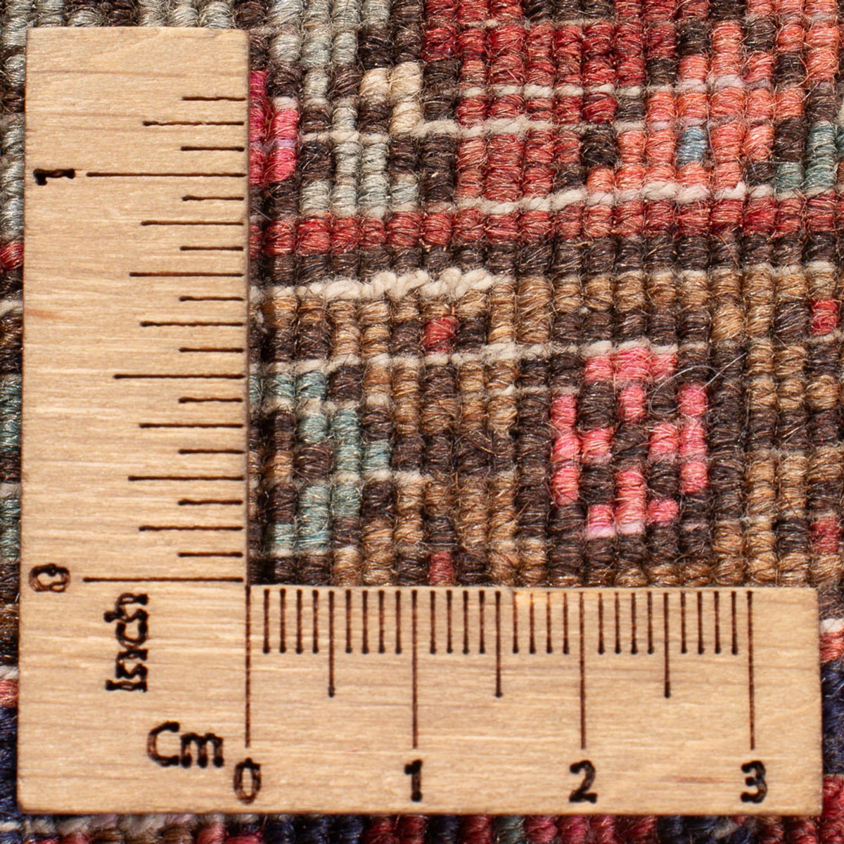 Perzisch Tapijt - Nomadisch - 125 x 78 cm - donkerrood