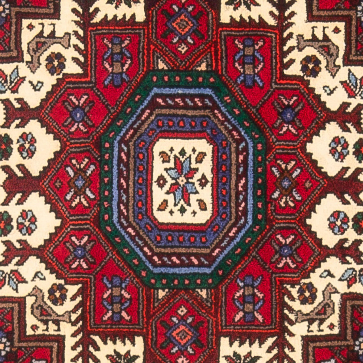 Perzisch Tapijt - Nomadisch - 125 x 78 cm - crème