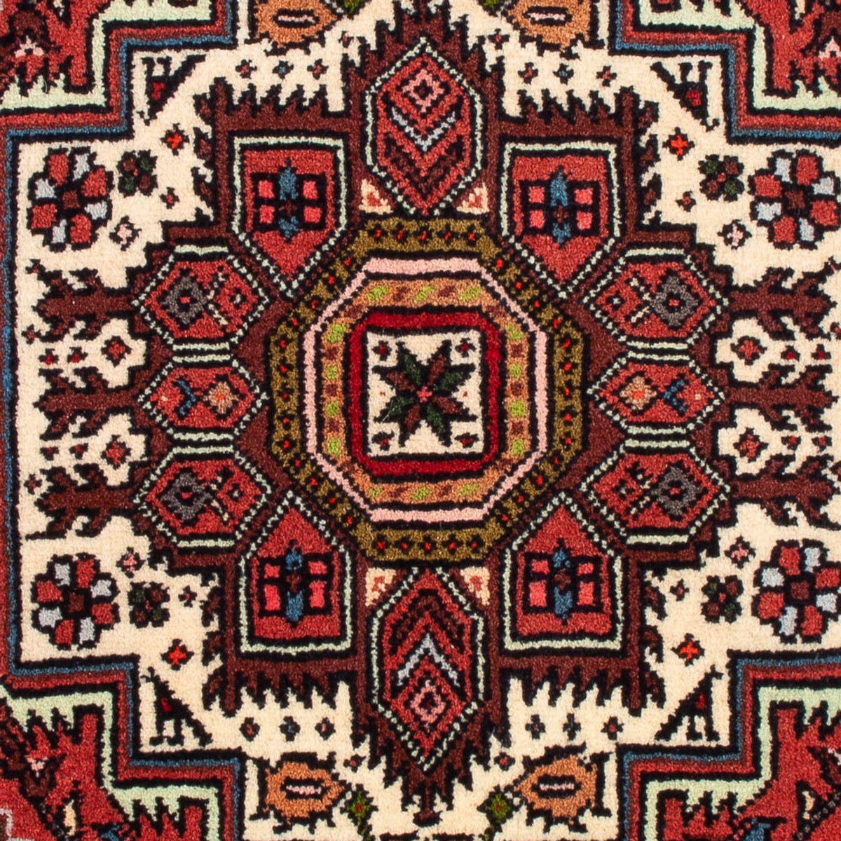 Perzisch Tapijt - Nomadisch - 92 x 60 cm - crème