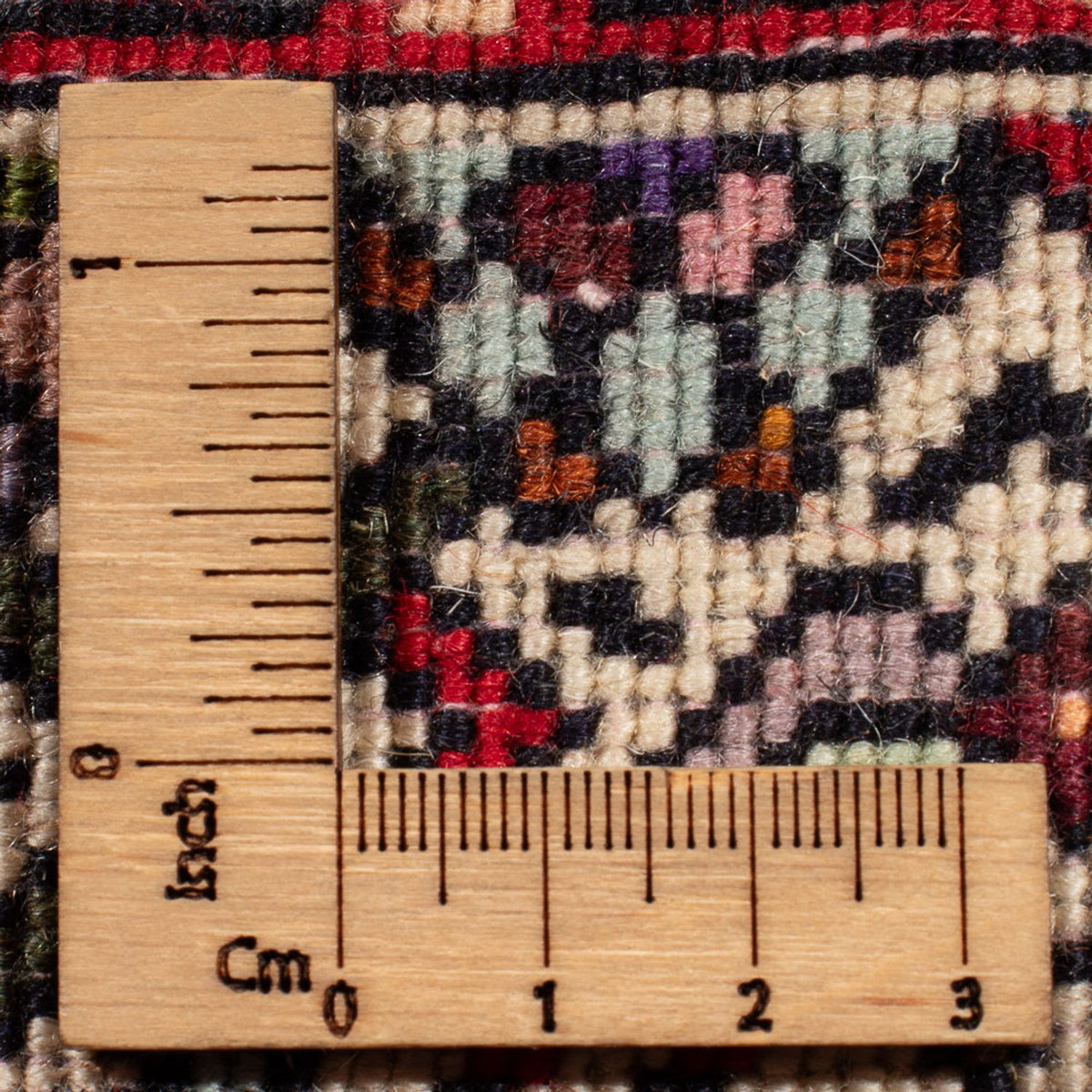 Perzisch Tapijt - Nomadisch - 80 x 52 cm - crème