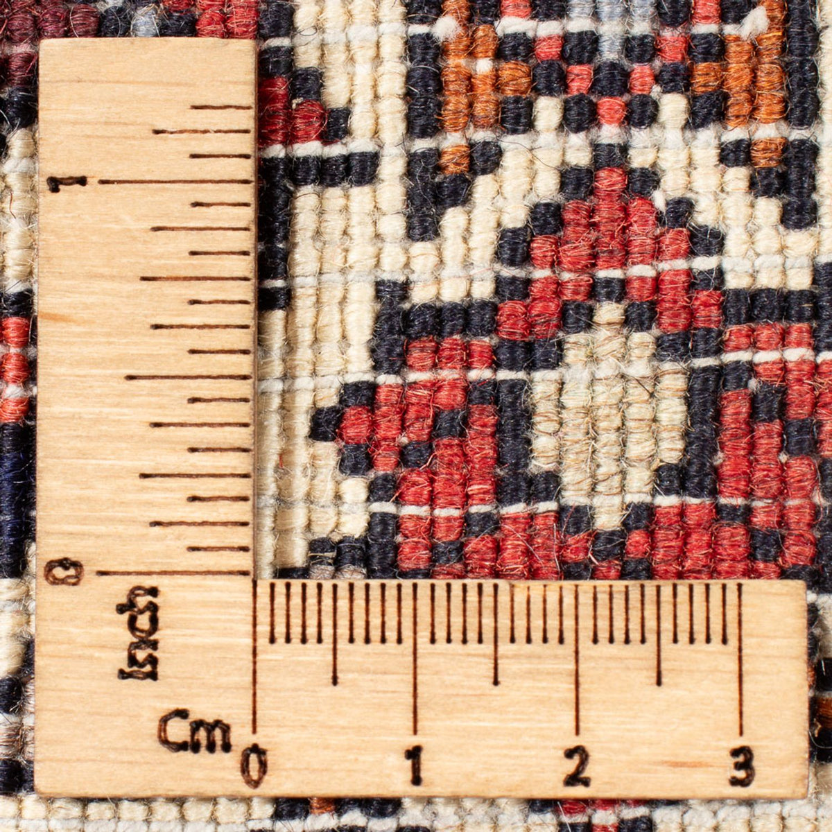 Perzisch Tapijt - Nomadisch - 69 x 50 cm - crème