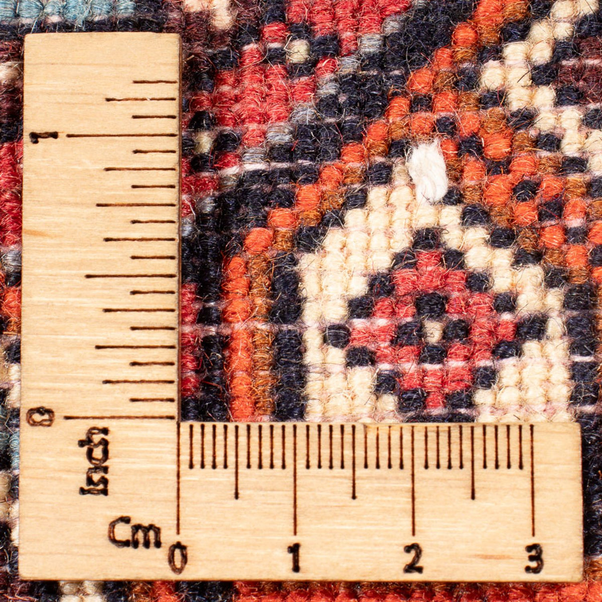 Perzisch Tapijt - Nomadisch - 68 x 50 cm - crème