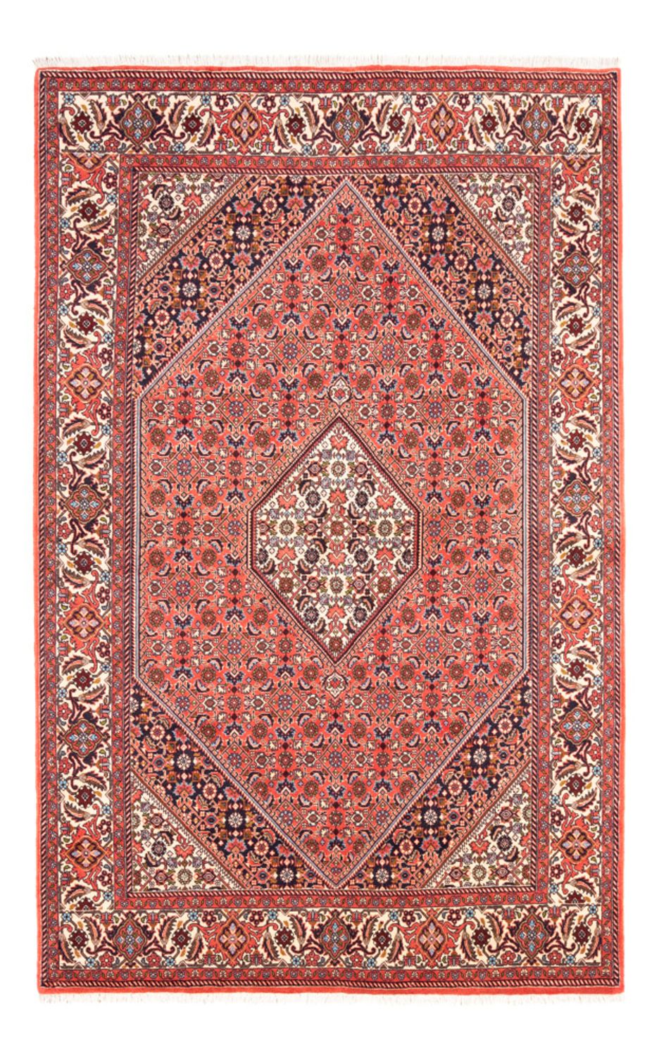 Perzisch tapijt - Bijar - 242 x 170 cm - rood