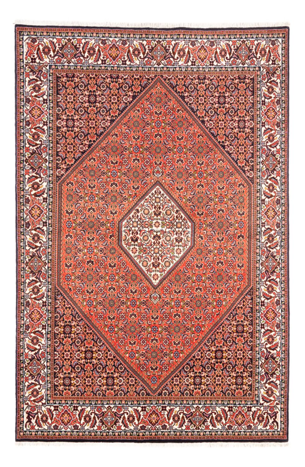 Perzisch tapijt - Bijar - 240 x 173 cm - rood
