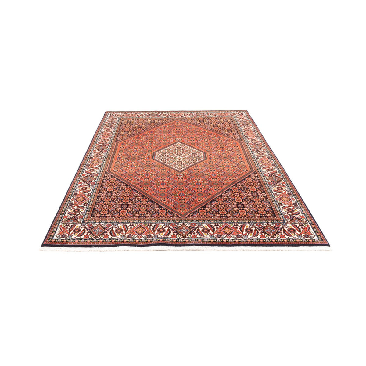 Perzisch tapijt - Bijar - 240 x 173 cm - rood