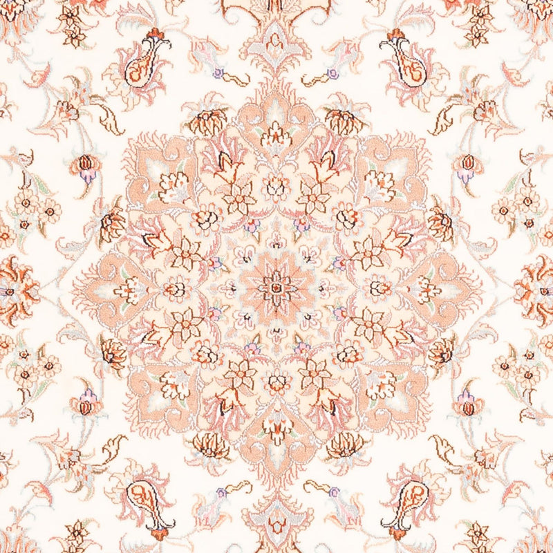 Perzisch tapijt - Tabriz - 202 x 150 cm - crème