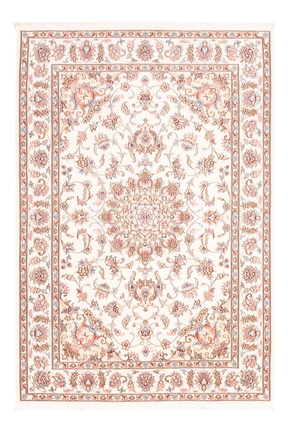 Perzisch tapijt - Tabriz - 178 x 121 cm - crème