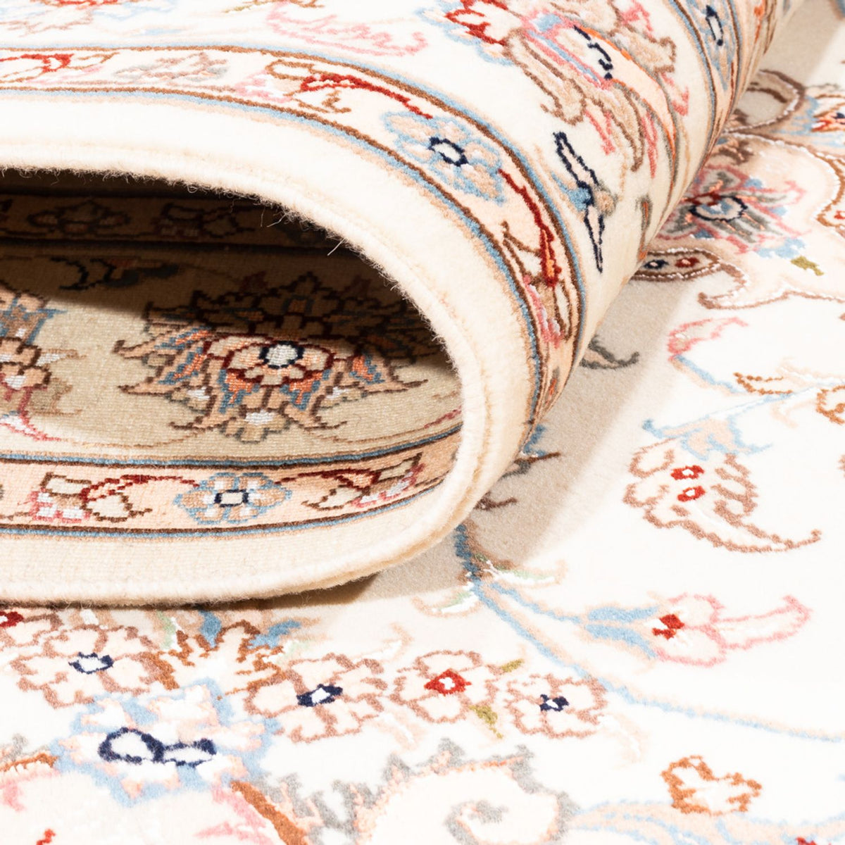 Perzisch tapijt - Tabriz - 178 x 121 cm - crème