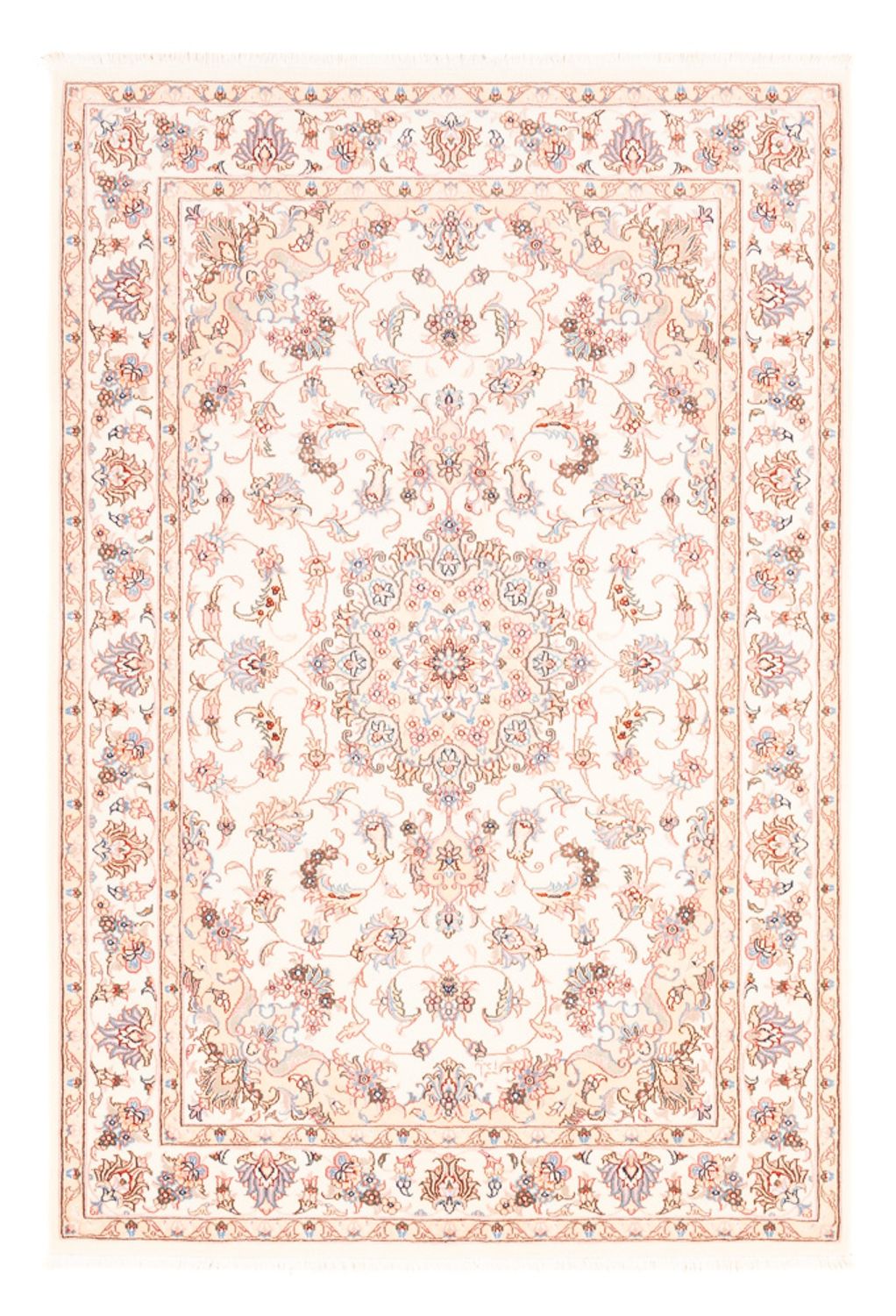 Perzisch tapijt - Tabriz - 175 x 120 cm - crème