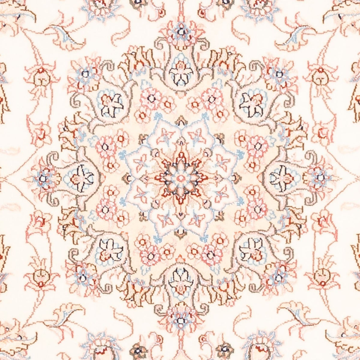 Perzisch tapijt - Tabriz - 175 x 120 cm - crème