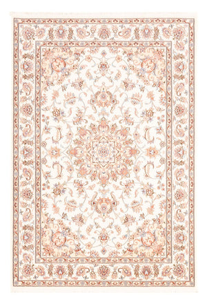 Perzisch tapijt - Tabriz - 176 x 120 cm - crème