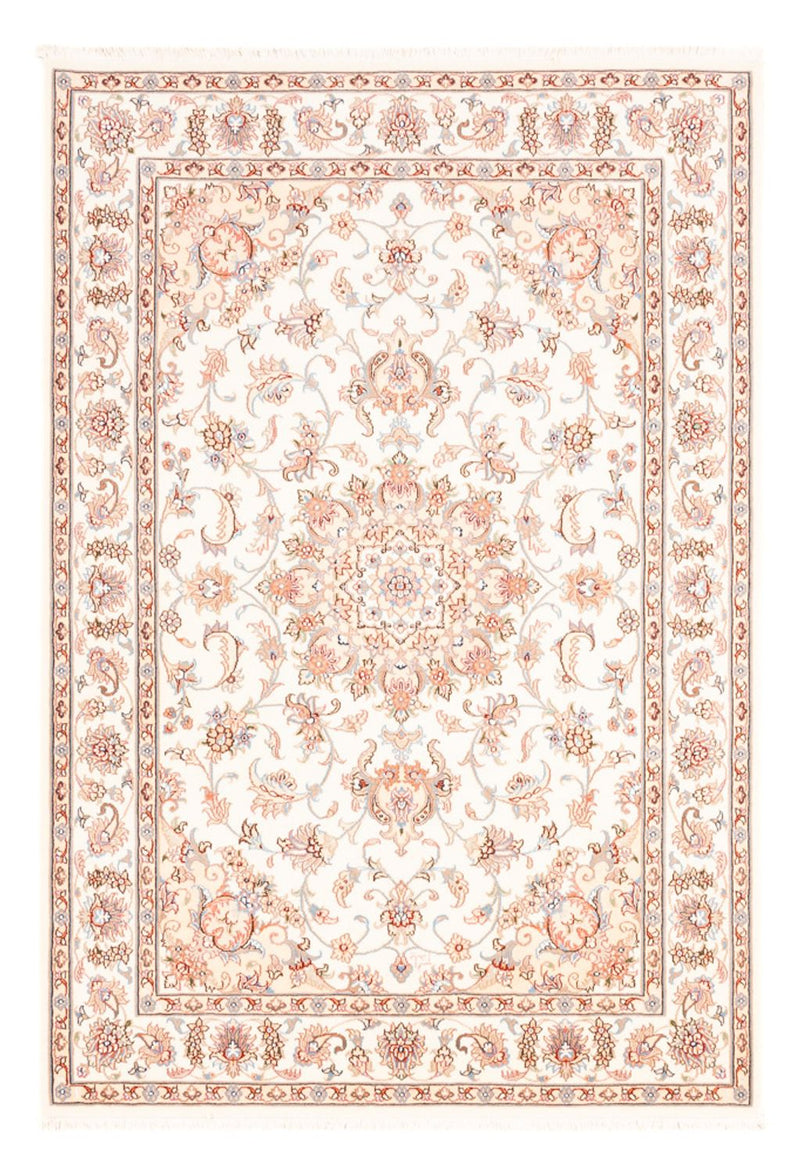 Perzisch tapijt - Tabriz - 176 x 120 cm - crème