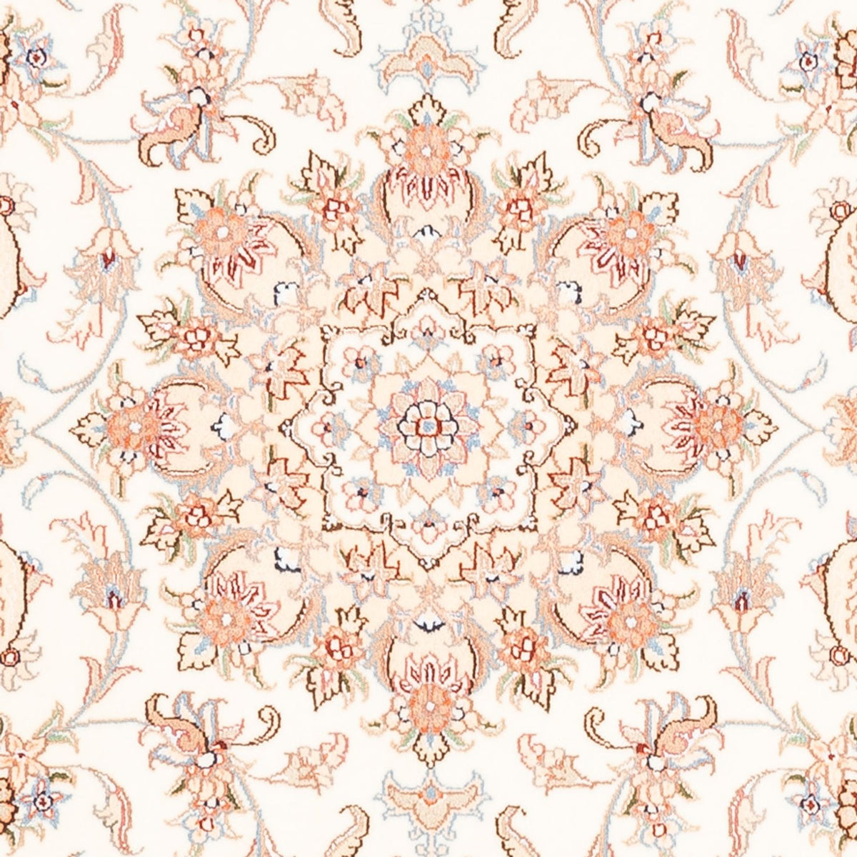 Perzisch tapijt - Tabriz - 176 x 120 cm - crème