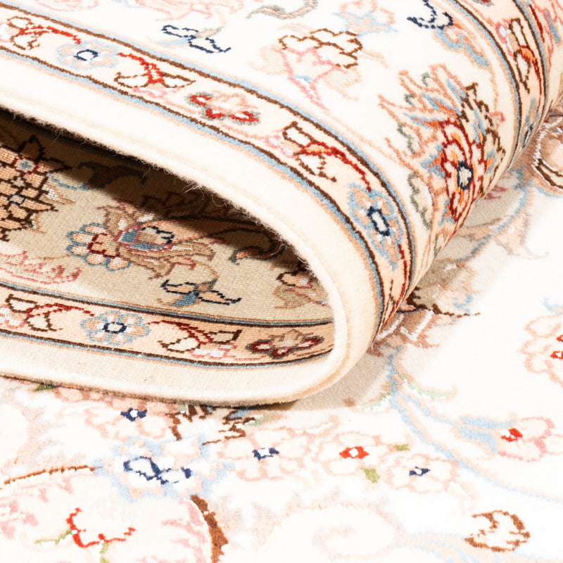 Perzisch tapijt - Tabriz - 176 x 120 cm - crème