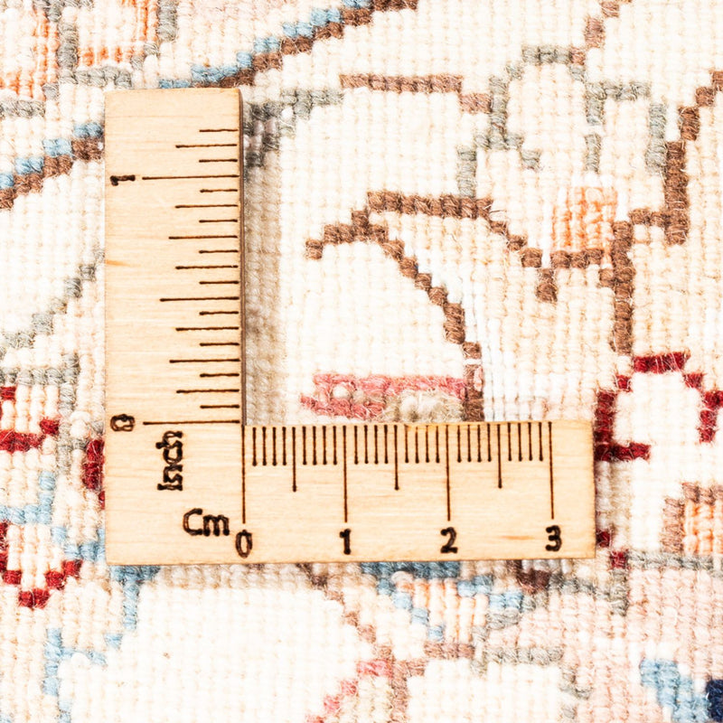 Perzisch tapijt - Tabriz rond  - 153 x 150 cm - crème