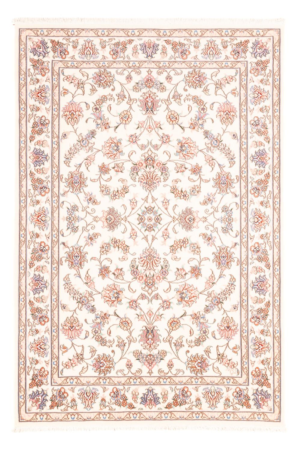 Perzisch tapijt - Tabriz - 178 x 120 cm - crème