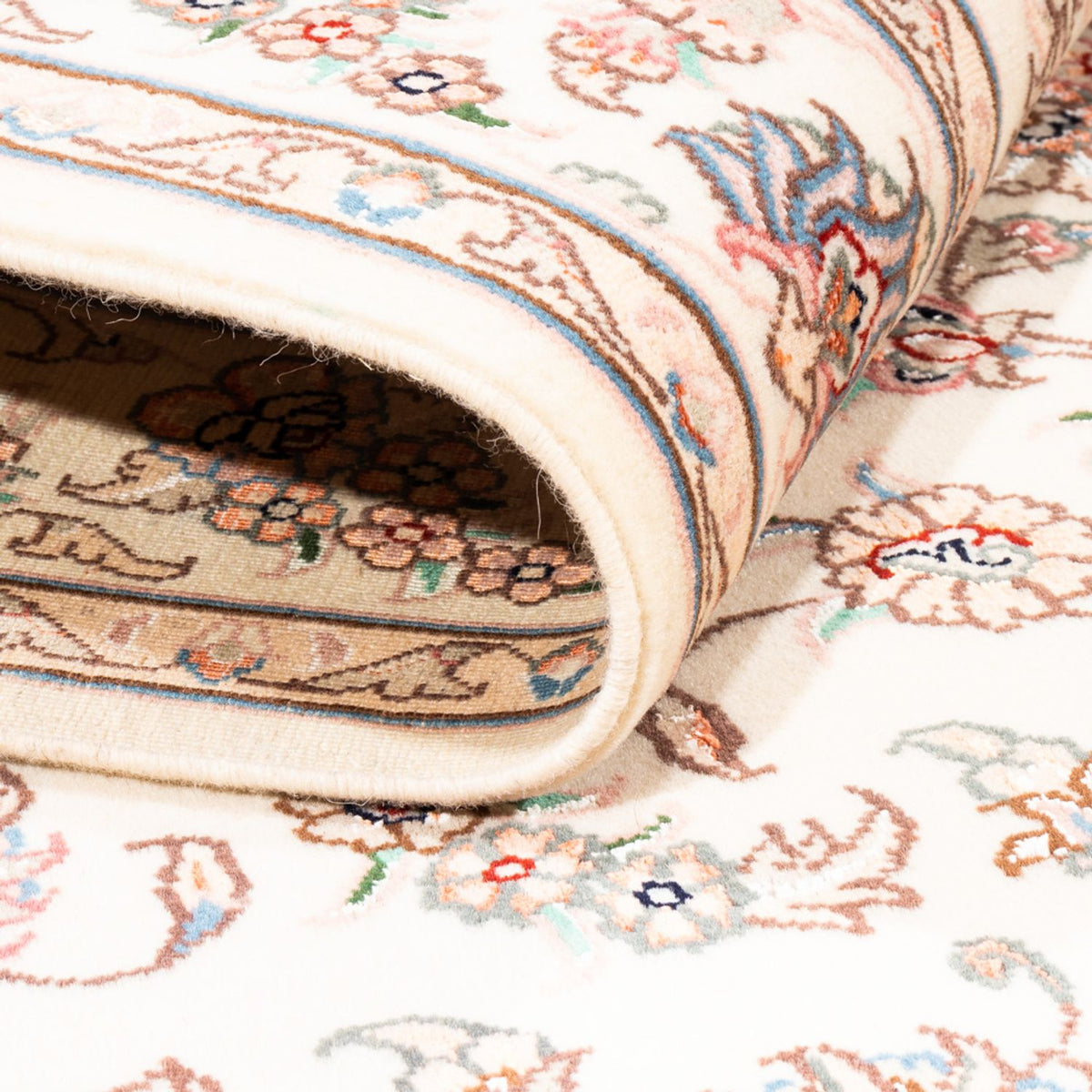 Perzisch tapijt - Tabriz - 178 x 120 cm - crème