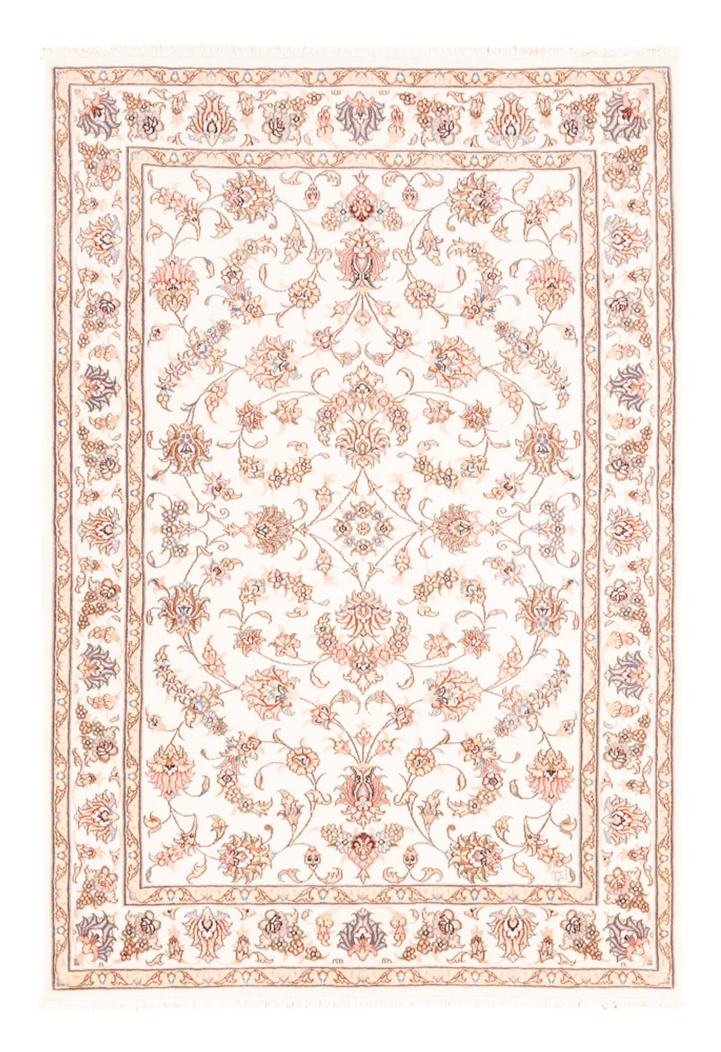Perzisch tapijt - Tabriz - 173 x 119 cm - crème