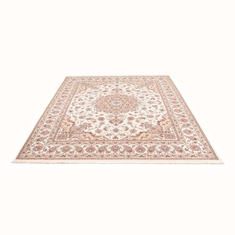 Perzisch tapijt - Tabriz - Royal - 252 x 198 cm - crème