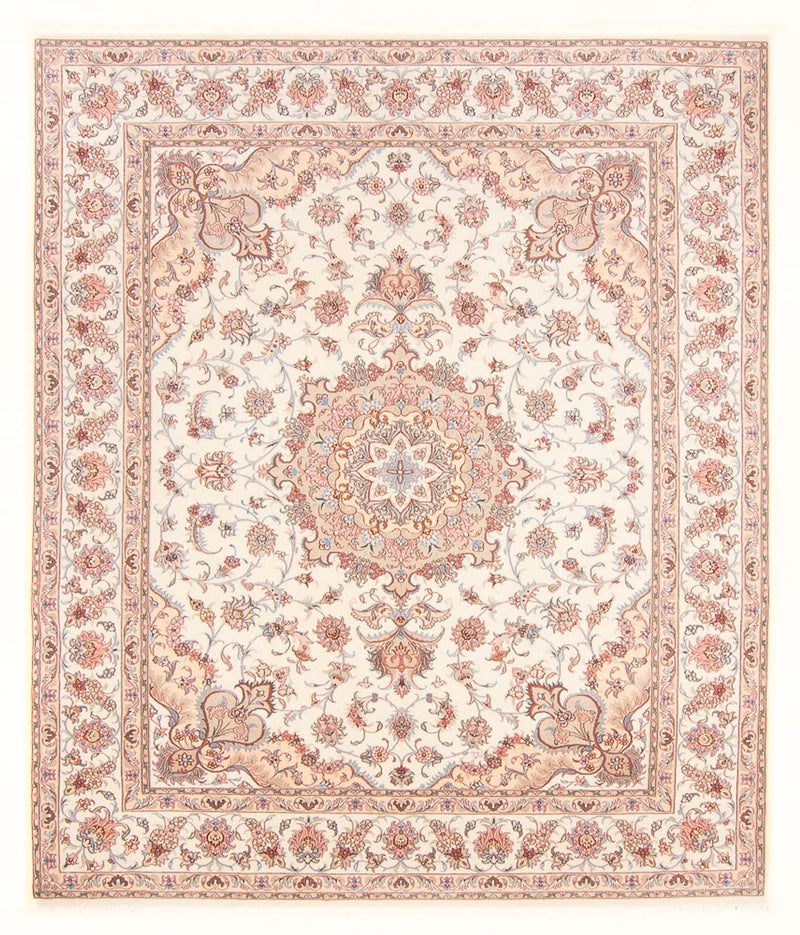 Perzisch tapijt - Tabriz - Royal - 252 x 199 cm - crème