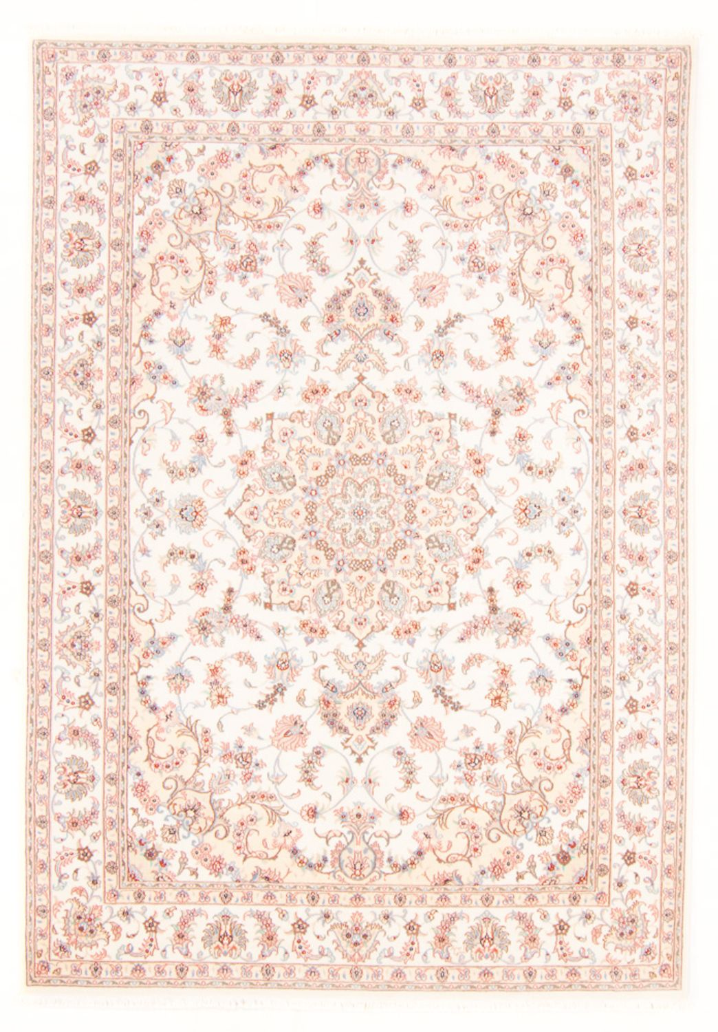 Perzisch tapijt - Tabriz - Royal - 234 x 167 cm - crème