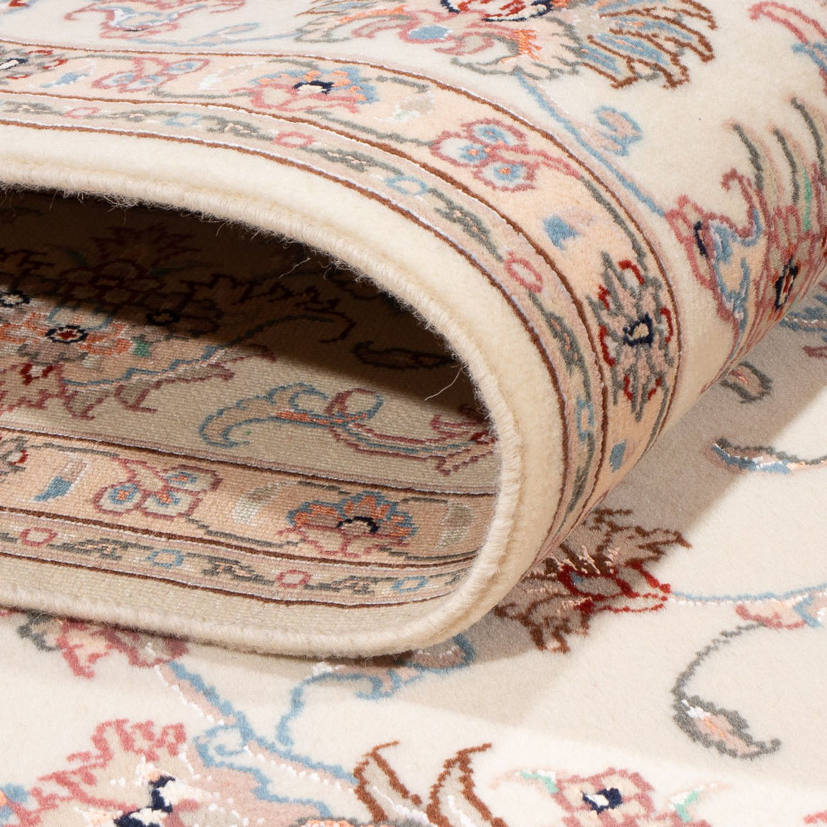 Perzisch tapijt - Tabriz - Royal - 234 x 167 cm - crème