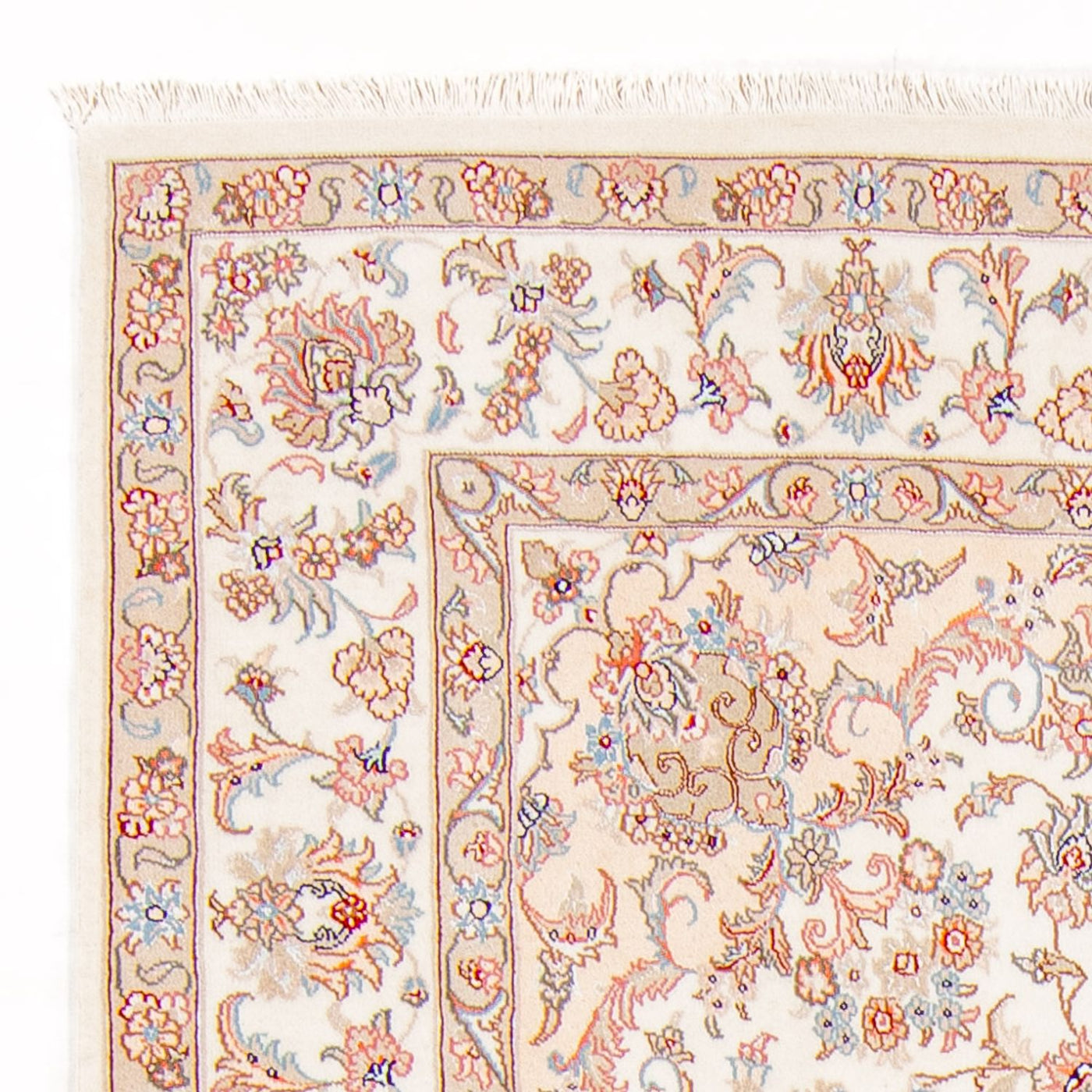 Perzisch tapijt - Tabriz - Royal - 230 x 166 cm - crème