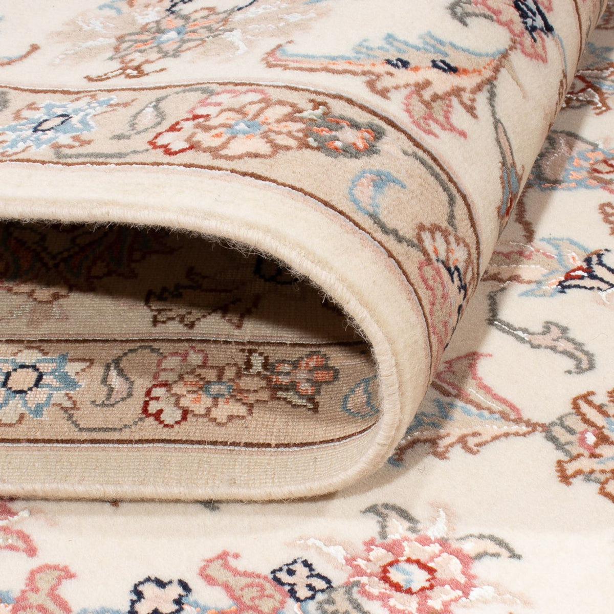 Perzisch tapijt - Tabriz - Royal - 230 x 166 cm - crème