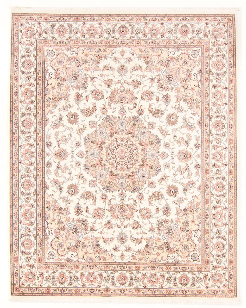 Perzisch tapijt - Tabriz - Royal - 257 x 197 cm - crème
