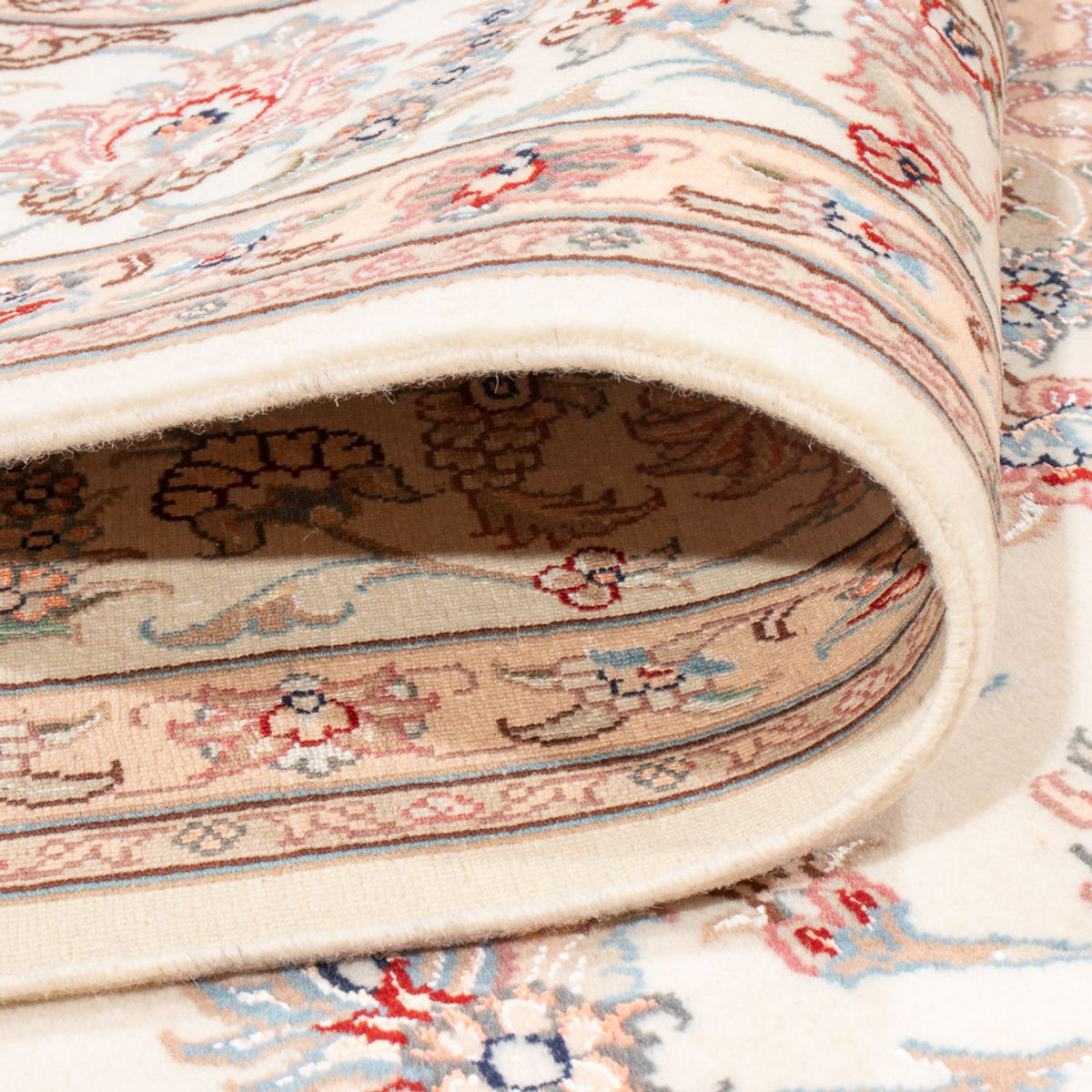 Perzisch tapijt - Tabriz - Royal - 257 x 197 cm - crème